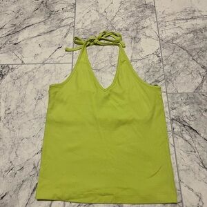 Old Navy Lime Green Halter Camisole